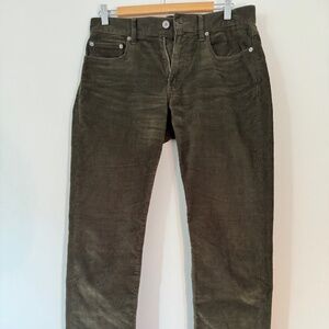 J. Crew 484 Slim Fit Corduroy Pants 29/32
